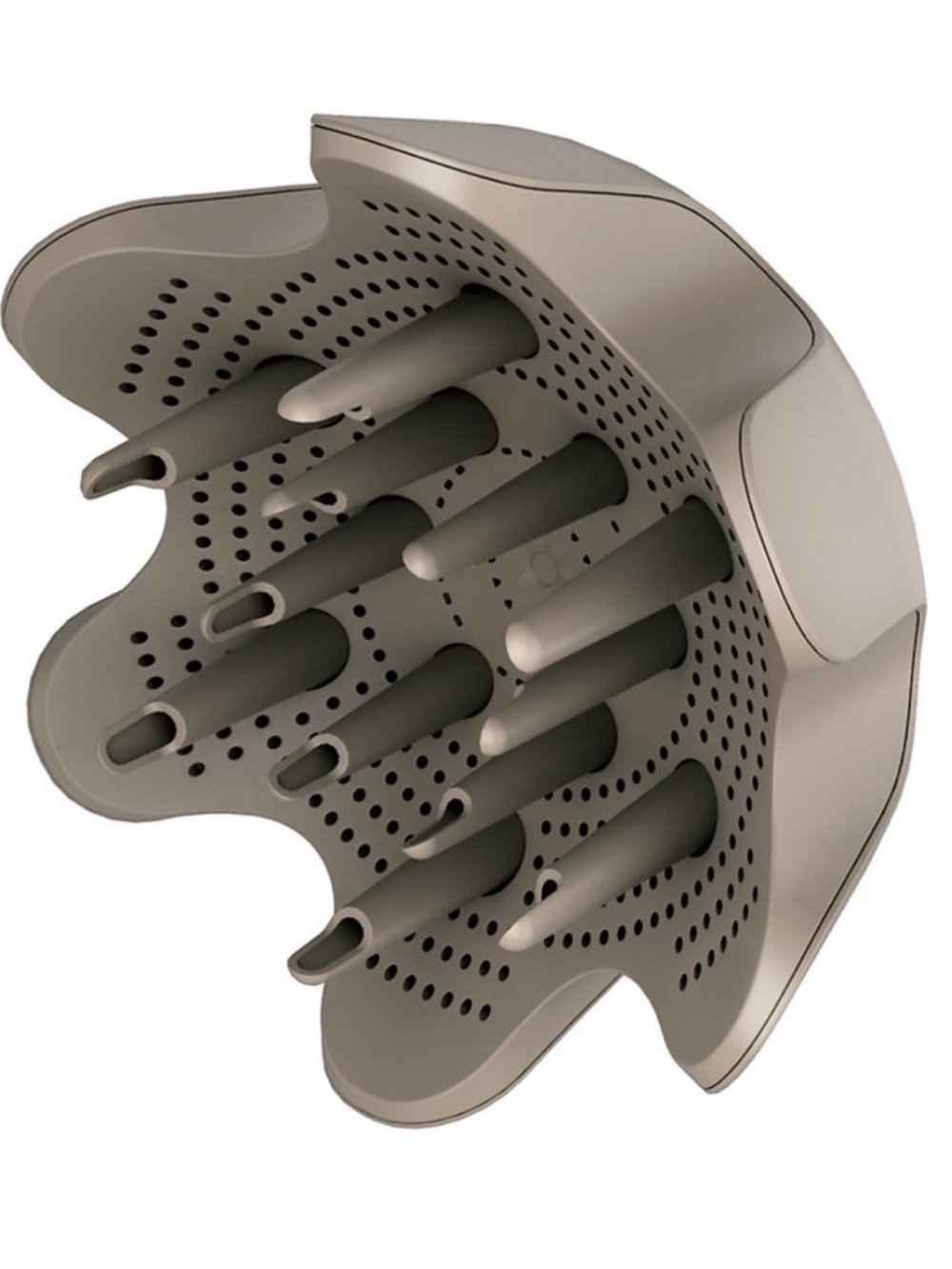 Shark HyperAIR Beige Curl-Defining Diffuser Attachment HD100VDA *New (read)